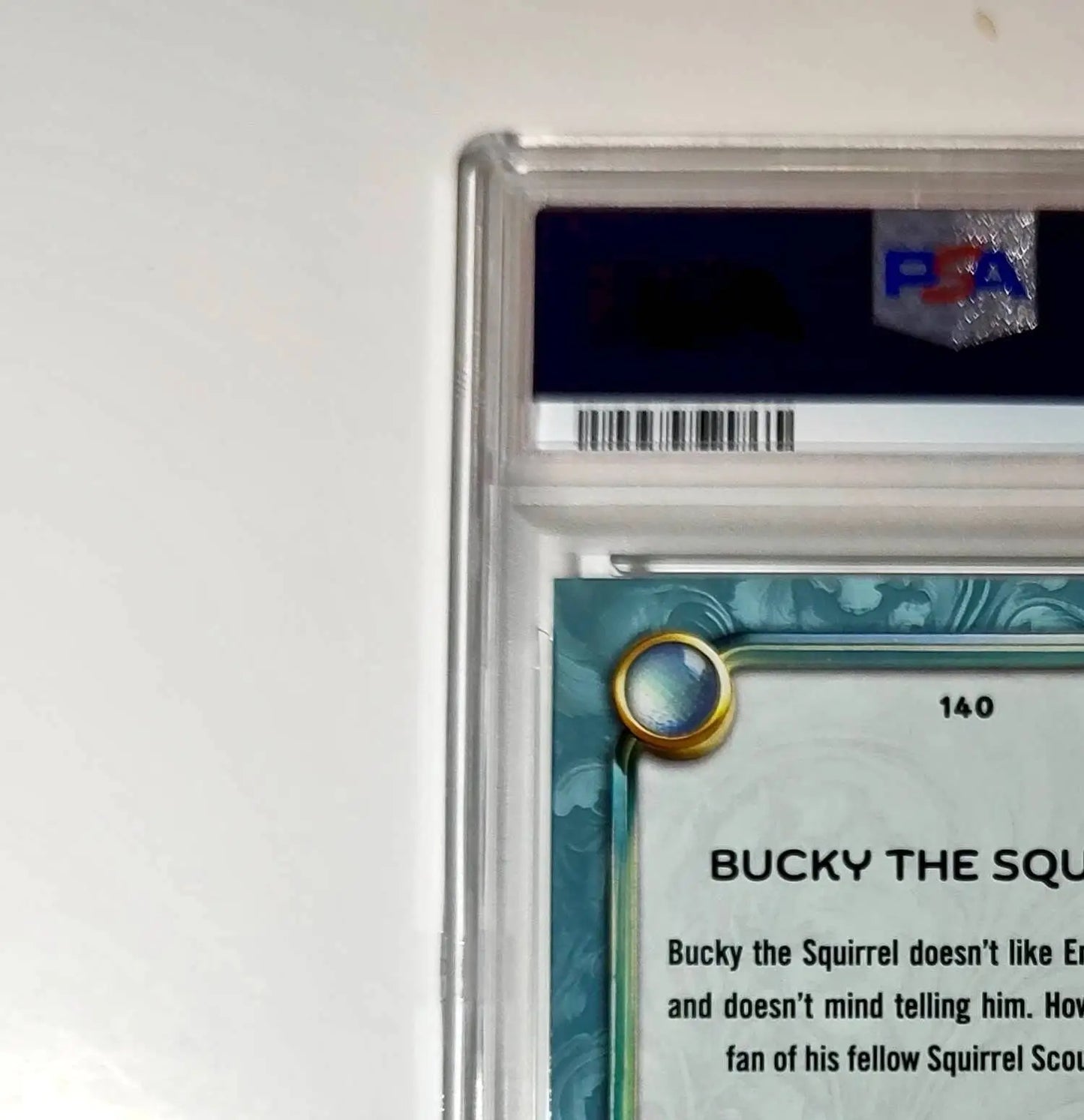 Bucky the Squirrel 2025 Topps Disney #140 Diamond The Emperor’s New Groove PSA 8 - Non-Sports Card Single