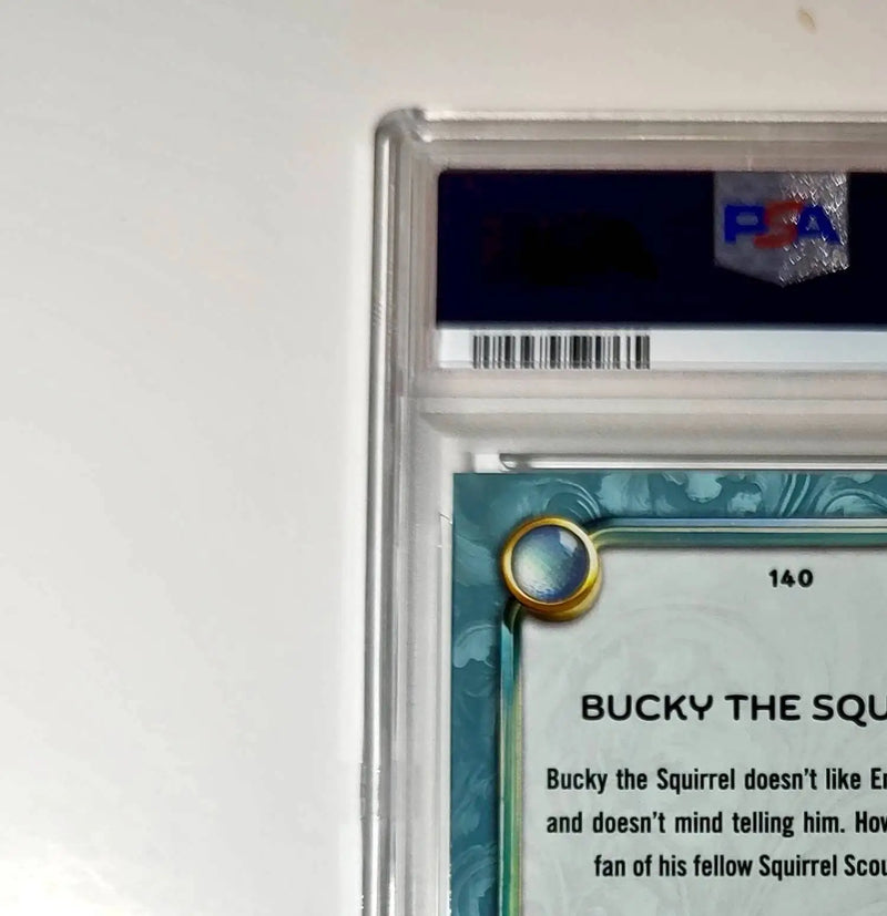 Bucky the Squirrel 2025 Topps Disney #140 Diamond The Emperor’s New Groove PSA 8 - Non-Sports Card Single