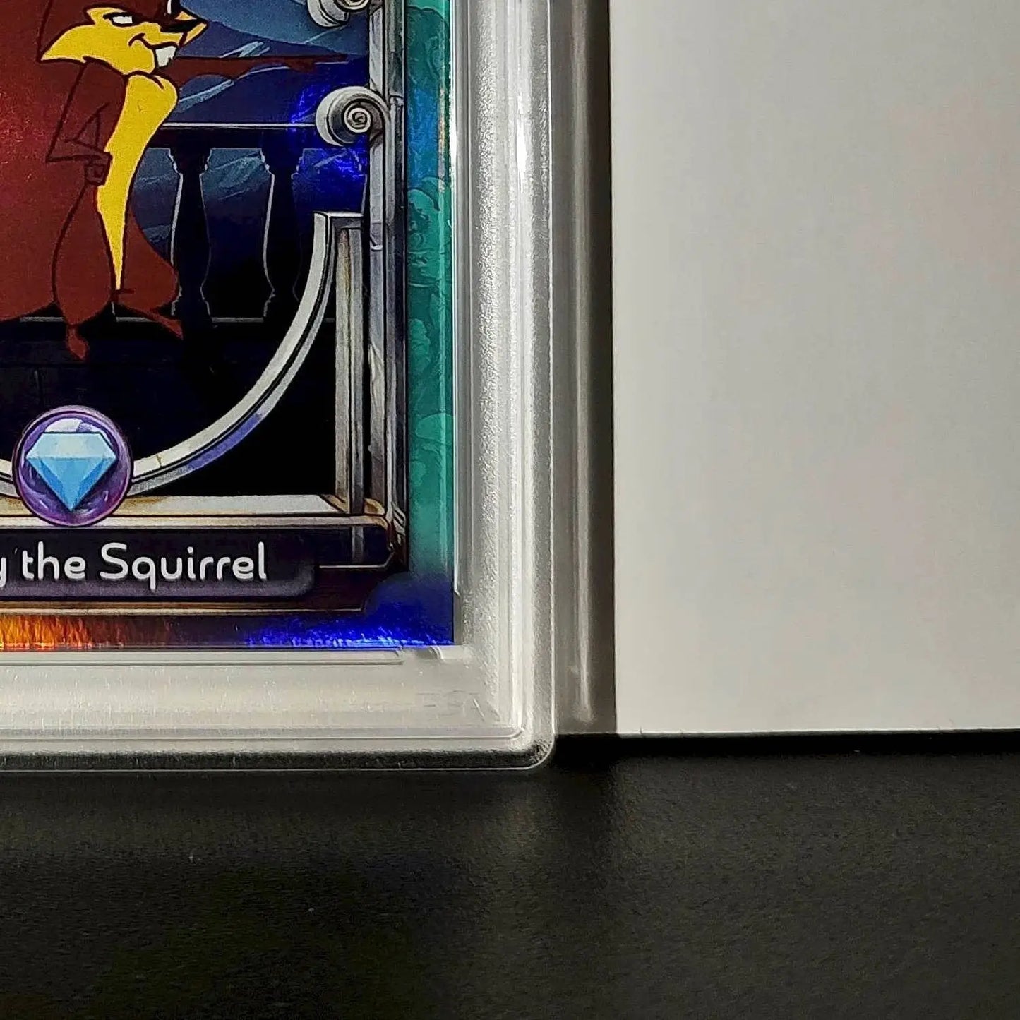 Bucky the Squirrel 2025 Topps Disney #140 Diamond The Emperor’s New Groove PSA 8 - Non-Sports Card Single