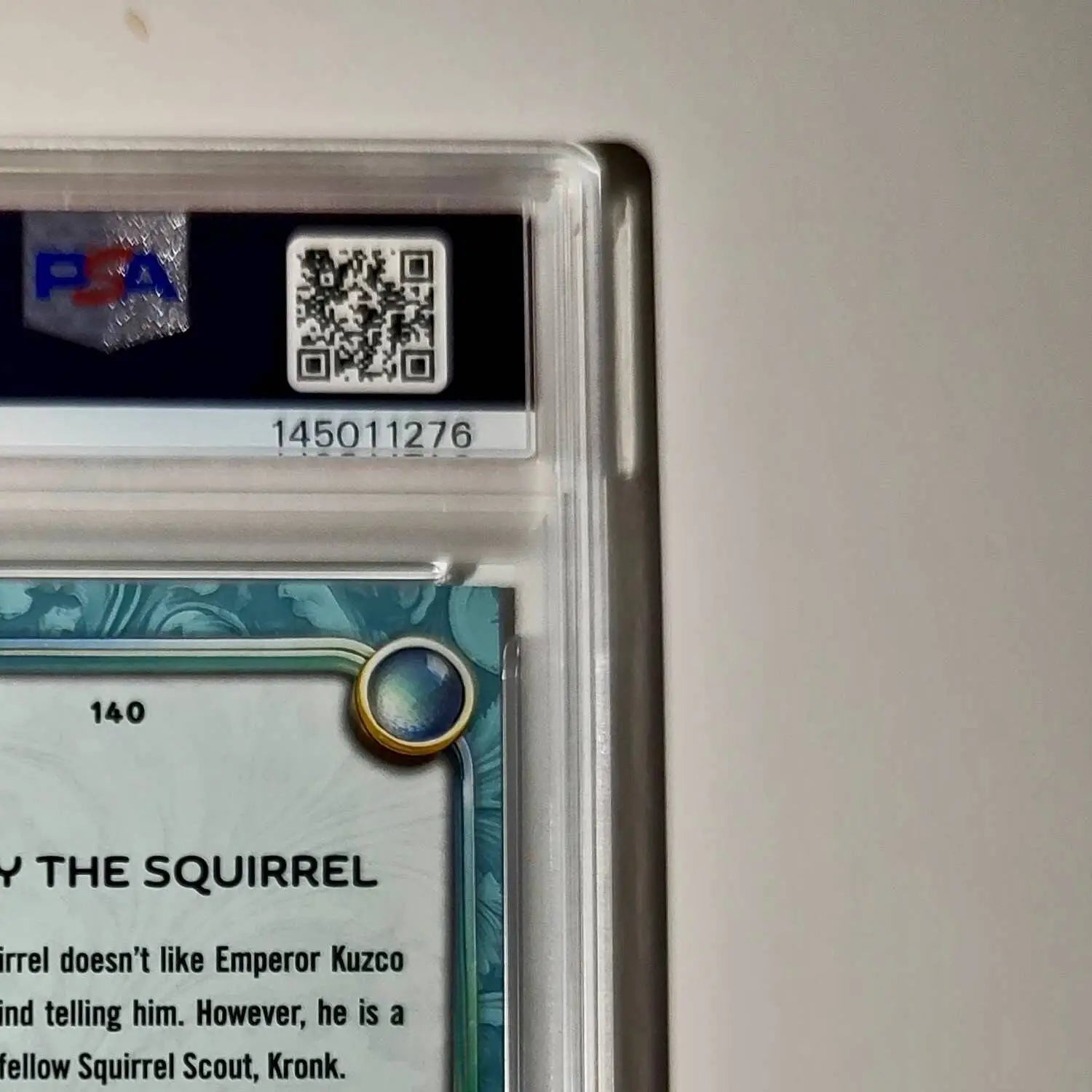 Bucky the Squirrel 2025 Topps Disney #140 Diamond The Emperor’s New Groove PSA 8 - Non-Sports Card Single