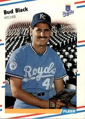 Bud Black - 1988 Fleer - #252 - Baseball - Baseball Card Single