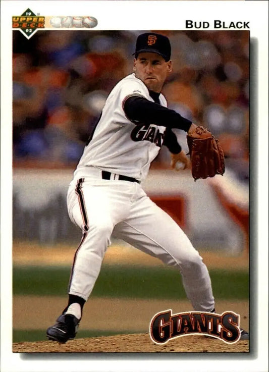 Bud Black 1992 Upper Deck MLB #697 Baseball Card San Francisco Giants - Baseball Card Single