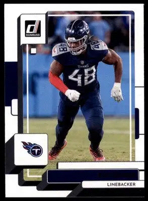 Bud Dupree 2022 Donruss #72 Tennessee Titans - Football Card Single