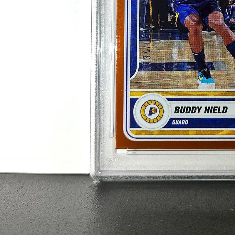 Buddy Held 2023-24 Panini Sticker Cards #67 034/050 Orange Foil PSA 8 NM-MT - Basketball Card Single