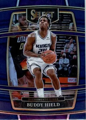 Buddy Hield - 2021-22 Panini Select - #1 - Blue Prizms Basketball - Basketball Card Single