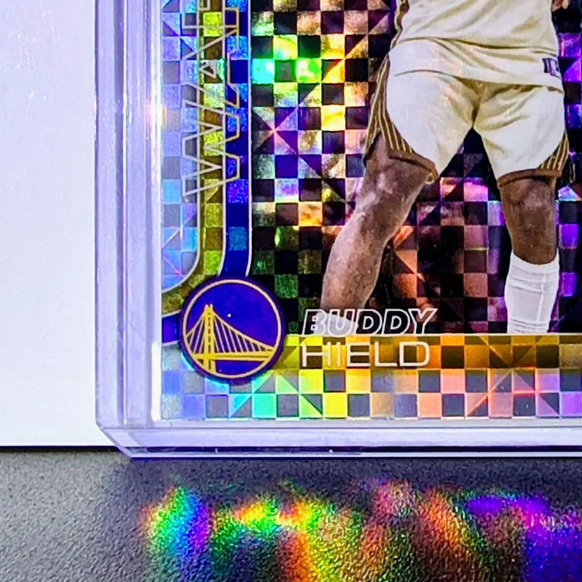 Buddy Hield 2025-26 NBA Topps Chrome Update X-Fractor #99 Card State Warriors - Basketball Card Single