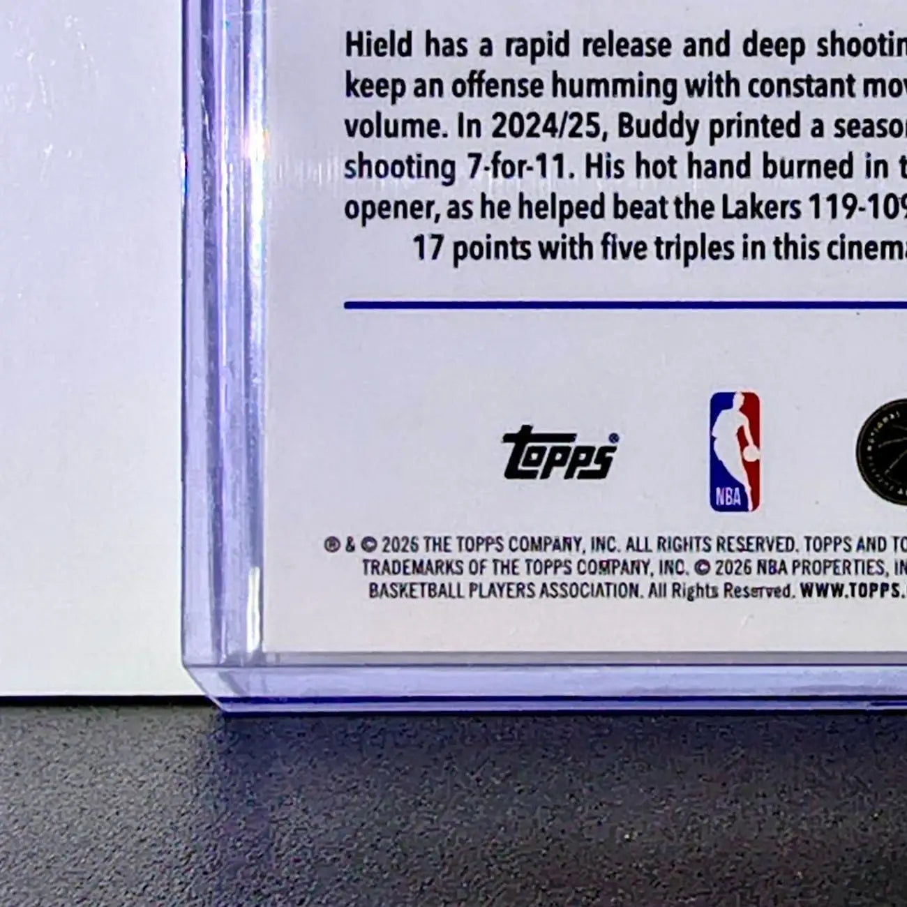 Buddy Hield 2025-26 NBA Topps Chrome Update X-Fractor #99 Card State Warriors - Basketball Card Single