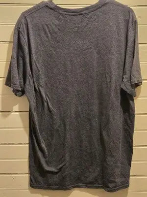 Buddy Lad CoShirt Mens L Gray Proper Mischief Graphic Short Sleeve Vintage Tee - Apparel