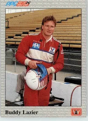 Buddy Lazier - 1991 All World - #11 - Racing - Racing Card Single