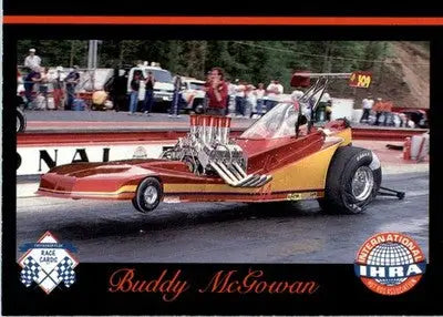 Buddy McGowan - 1989 Checkered Flag IHRA - #73 - Racing - Racing Card Single