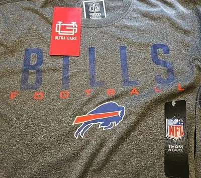 buffalo bills Ultra Game NFL Apparel T-shirt Dark Grey Size M - Apparel