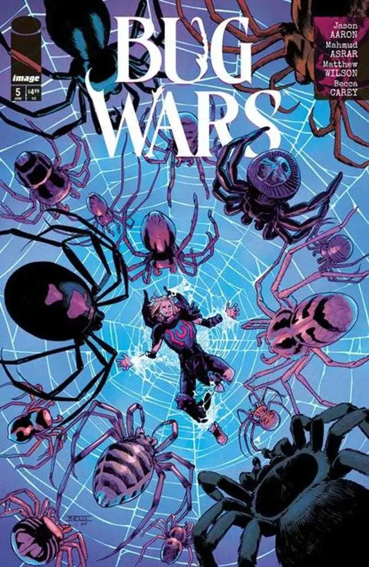 Comic book cover of Bug Wars issue 5 by Mahmud Asrar and Matthew Wilson
