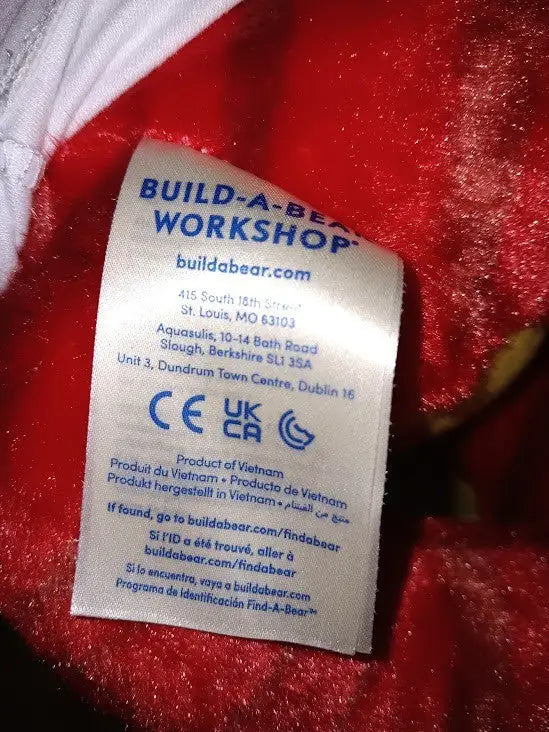 Build a Bear Red Raptor Stuffed Animal Toys Dinosaur T-Rex 19’’ Superman Shirt On - Collectibles