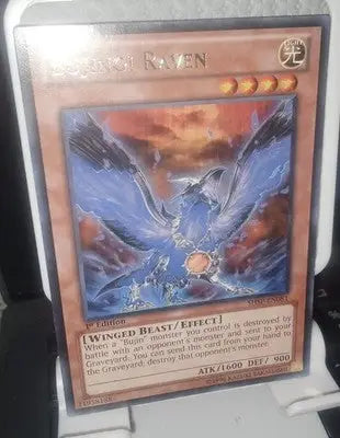 Bujingi Raven Shadow Specters (SHSP-EN081) 1st Edition Rare Winged Beast LP