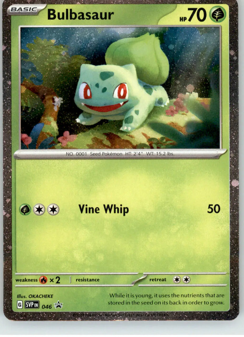Bulbasaur (Cosmos Holo) - Scarlet & Violet Promo - 046 - NM Pokemon