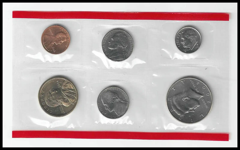 Bulk Lot of 4 U.S. Mint Uncirculated Sets – 1985‑P 2002 P & D 2004‑D – All Com - Coins & Currency