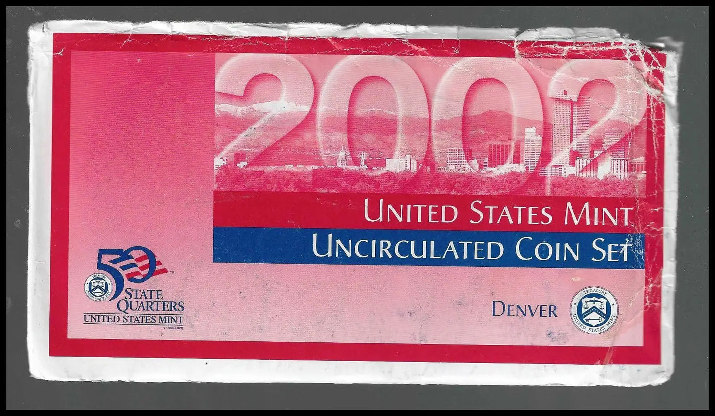 Bulk Lot of 4 U.S. Mint Uncirculated Sets – 1985‑P 2002 P & D 2004‑D – All Com - Coins & Currency