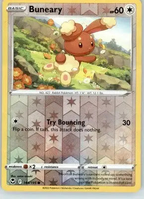 Buneary - SWSH12: Silver Tempest - 144/195 - Reverse Holo LP - Pokémon Card Single