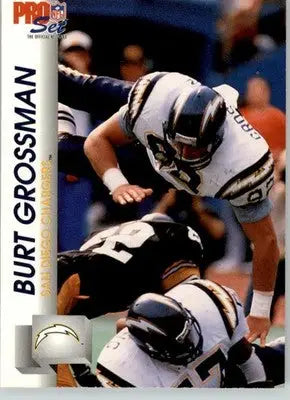 Burt Grossman - 1992 Pro Set - #636 - Football - Football Card Single