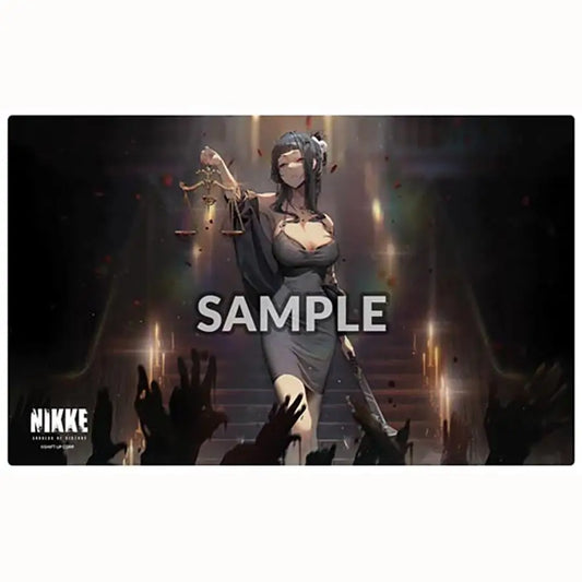 Bushi Supplies: Nikke: Goddess of Victory Rubber Playmat - Kill the Lord D: Killer Wife - Card Supplies