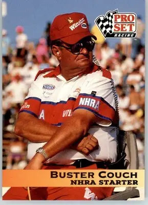 Buster Couch - 1992 Pro Set NHRA - #181 - Racing - Racing Card Single