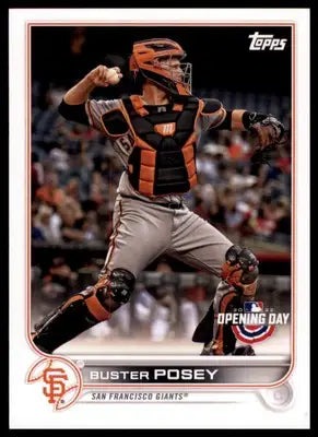 Buster Posey 2022 Topps Opening Day #209 San Francisco Giants - Baseball Card Single