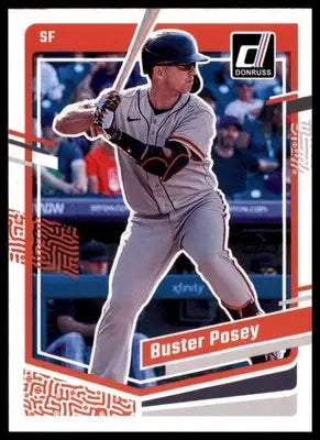 Buster Posey 2023 Donruss #196 San Francisco Giants - Baseball Card Single
