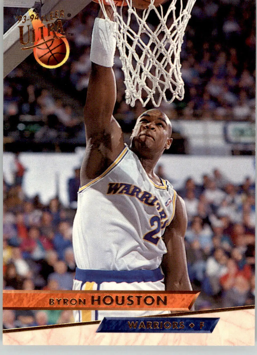 Byron Houston - 1993-94 Ultra - #66 - Basketball - Basketball Card Single