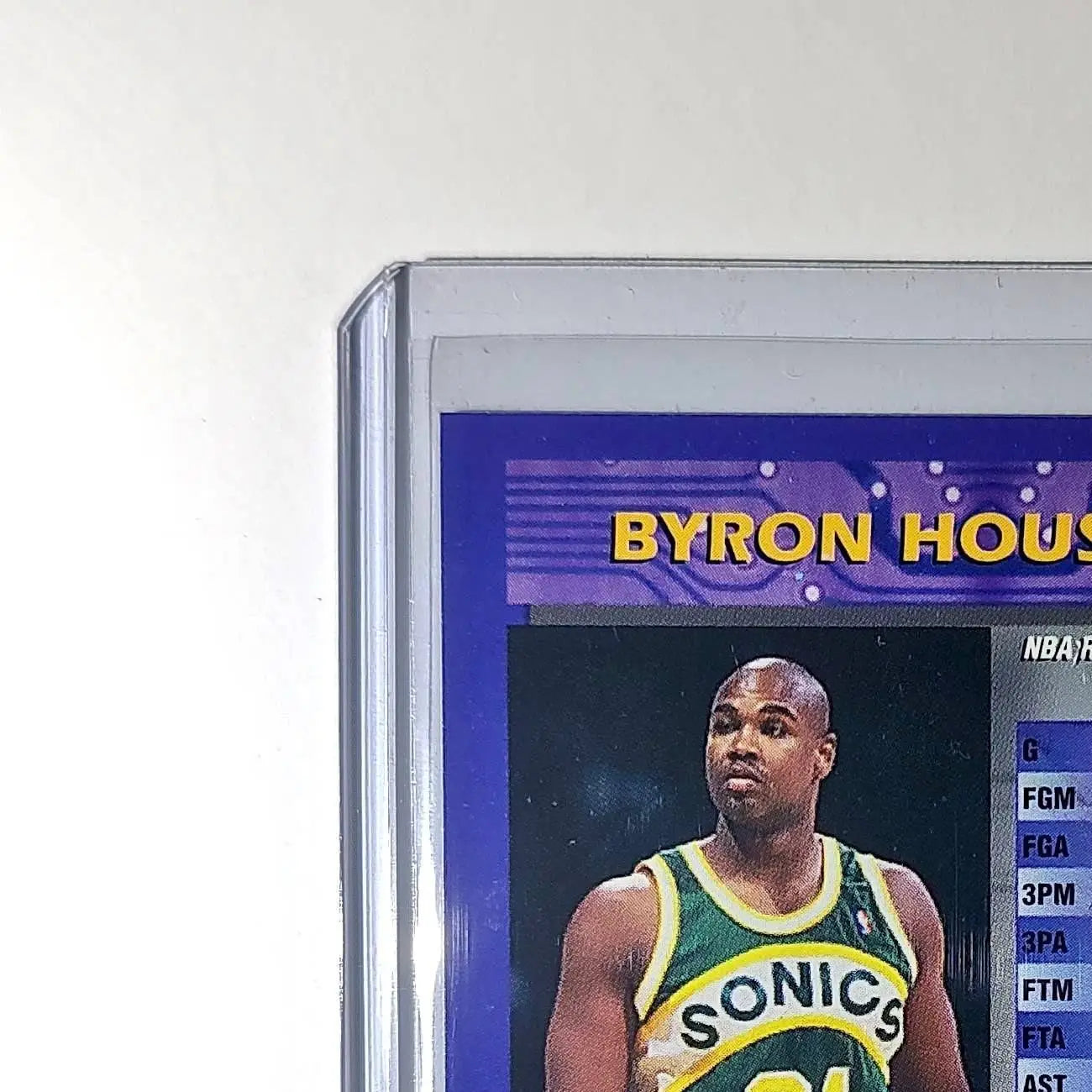 Byron Houston 1994-95 Topps Finest #177 Basketball Card