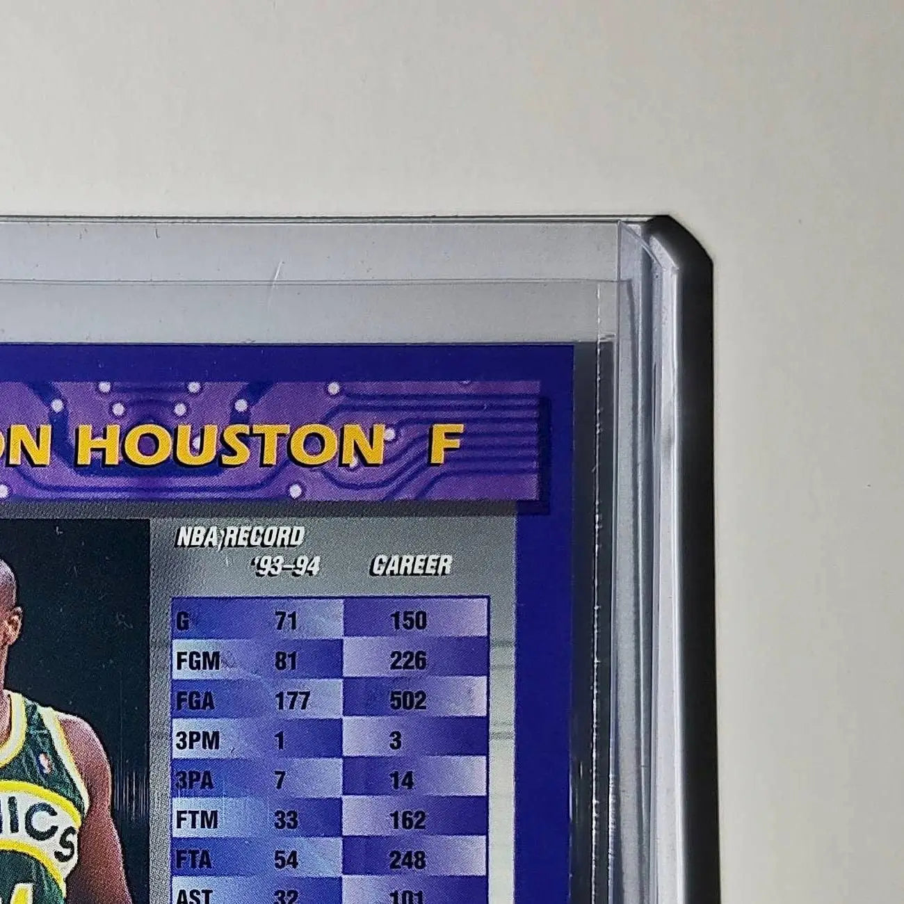 Byron Houston 1994-95 Topps Finest #177 Basketball Card