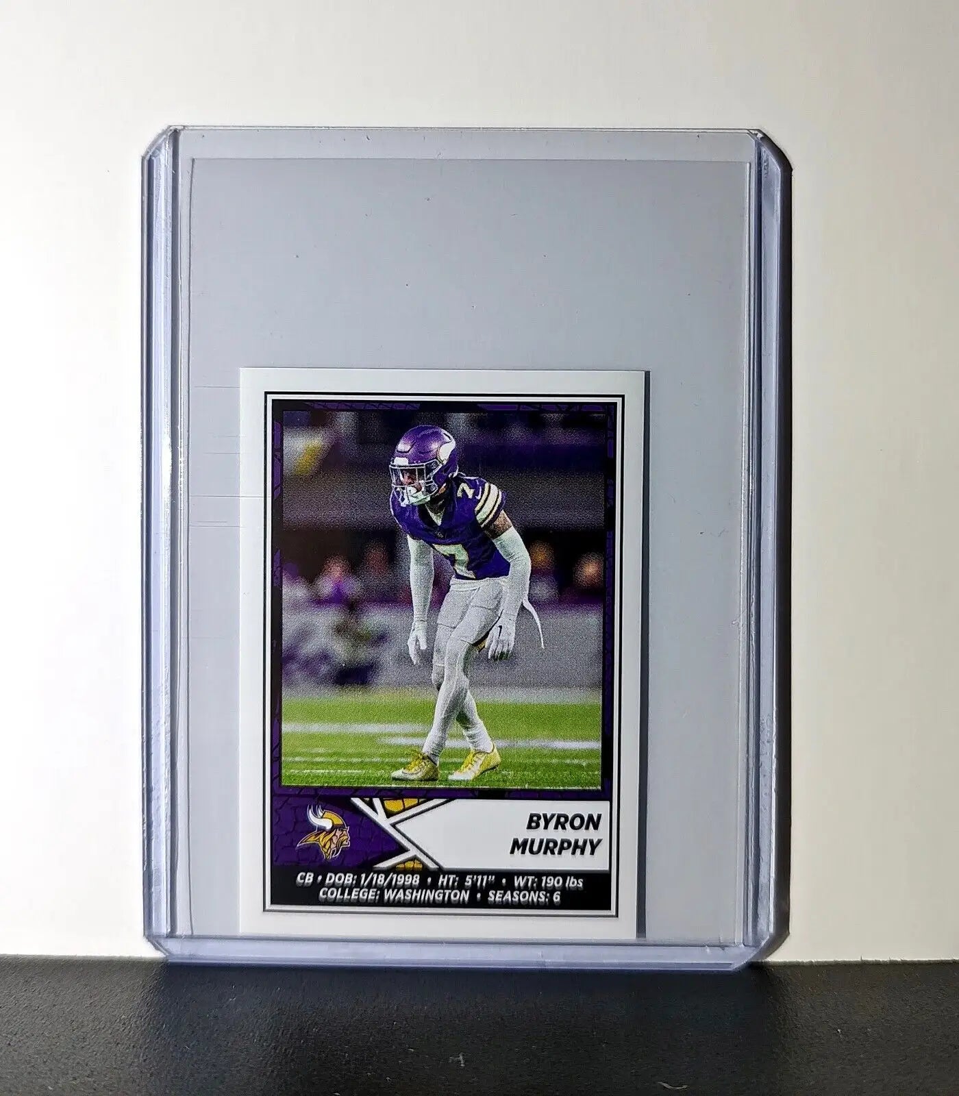 Byron Murphy 2024 Panini NFL Sticker #419 Minnesota Vikings - Football Card Single