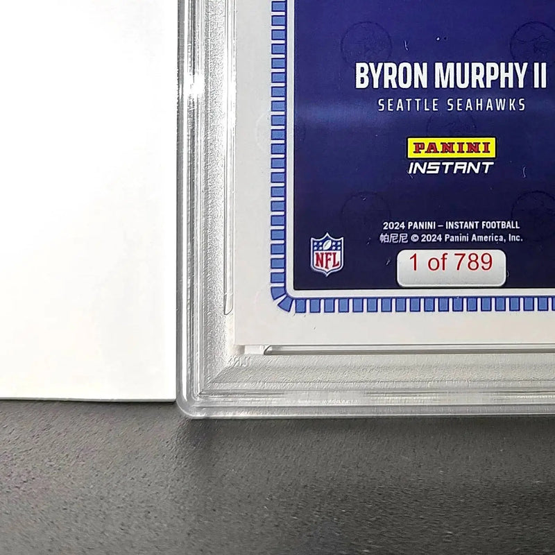 Byron Murphy II 2023 Panini Draft Night #NFLDN-3 Rookie Seattle Seahawks PSA 10