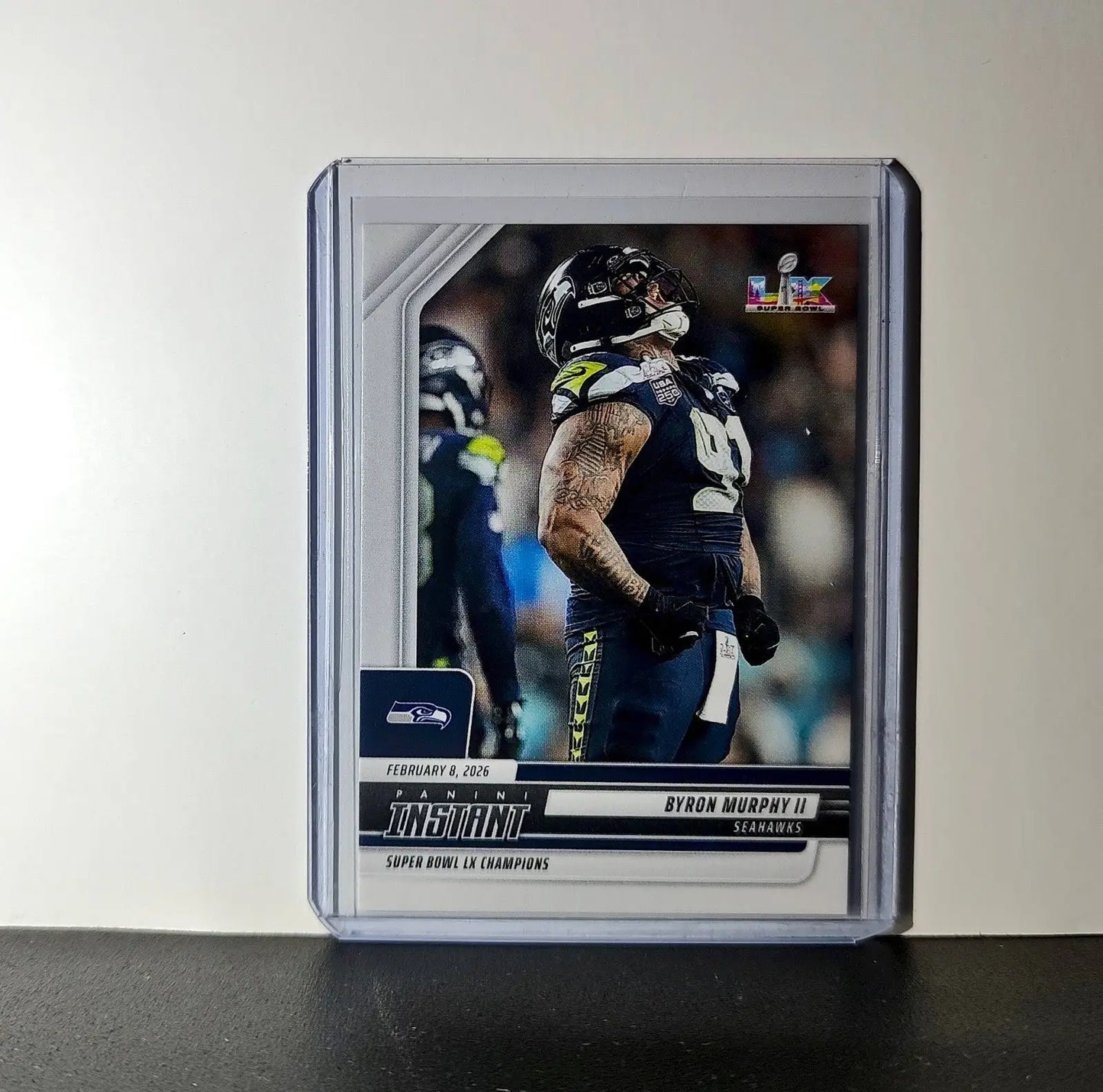 Byron Murphy II 2026 Panini NFL Super Bowl LIX Champions #16 Seattle Seahawks - Football Card Single