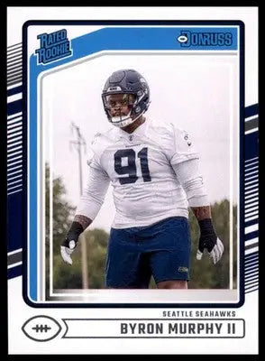 Byron Murphy II Rookie 2024 Donruss #321 Seattle Seahawks