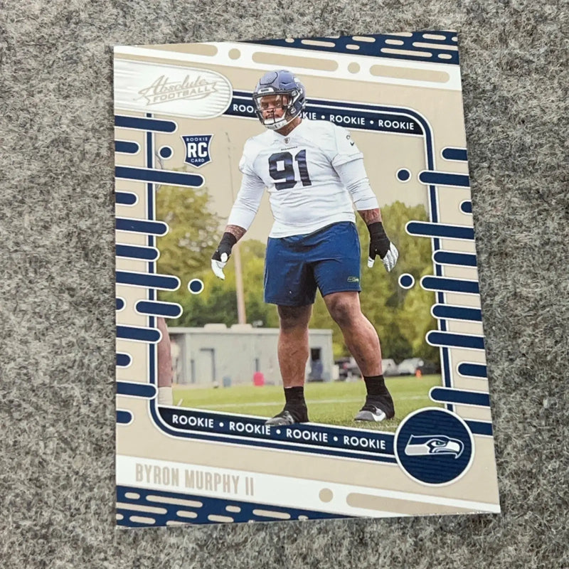 Byron Murphy II Rookie Seattle Seahawks 2024 Football Card You Pick Choose Set - Football Card Single