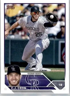 C.J. Cron - 2023 Topps - #63 - Baseball - Baseball Card Single
