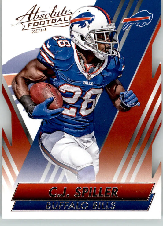 C.J. Spiller - 2014 Panini Absolute - #87 - Retail Football