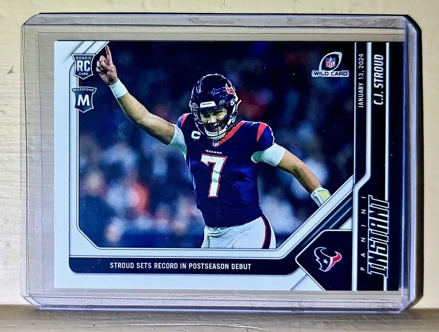 C.J. Stroud 2023 Panini Milestone Rookie Wildcard Football #131 Card 1 of 2839 - Football Card Single