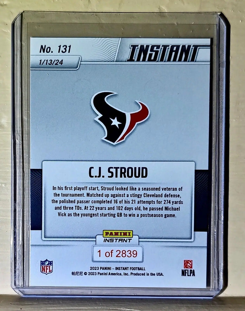 C.J. Stroud 2023 Panini Milestone Rookie Wildcard Football #131 Card 1 of 2839 - Football Card Single