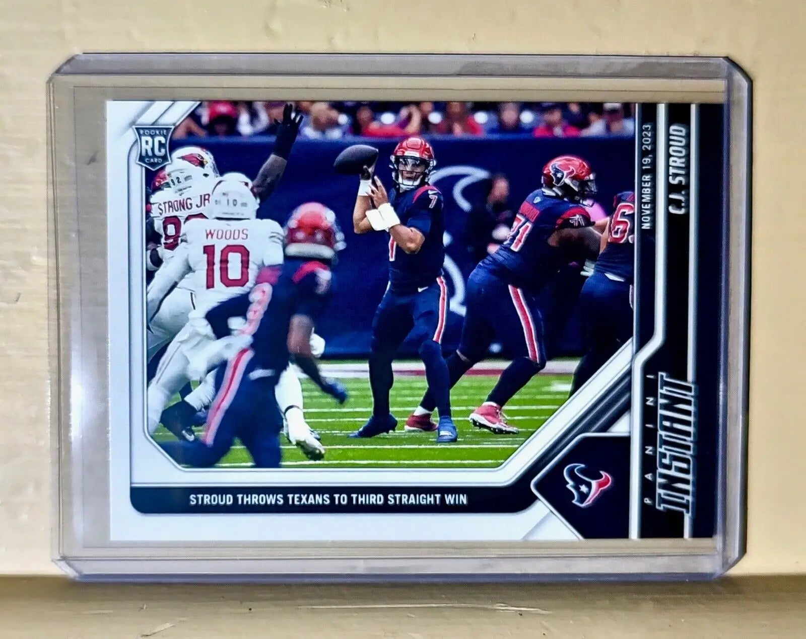 C. J. Stroud 2023 Panini NFL Rookie Football #55 Card 1 of 1643 Texans