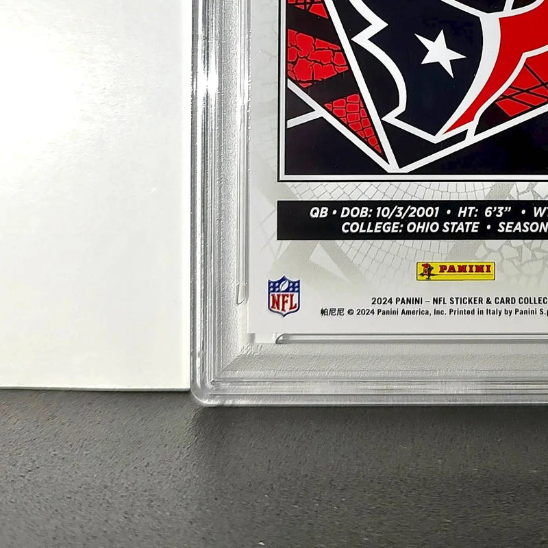 C.J. Stroud 2024 Panini Sticker Collection #32 PSA 8 NM-MT