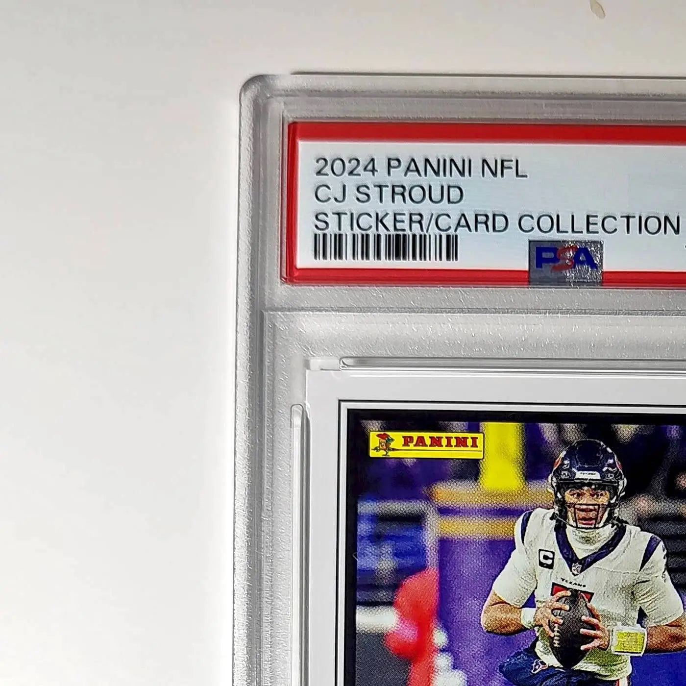 C.J. Stroud 2024 Panini Sticker Collection #32 PSA 8 NM-MT - Football Card Single