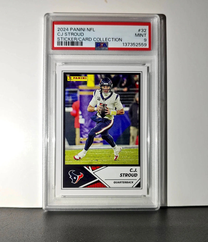 C.J. Stroud 2024 Panini Sticker Collection #32 PSA 9 Mint