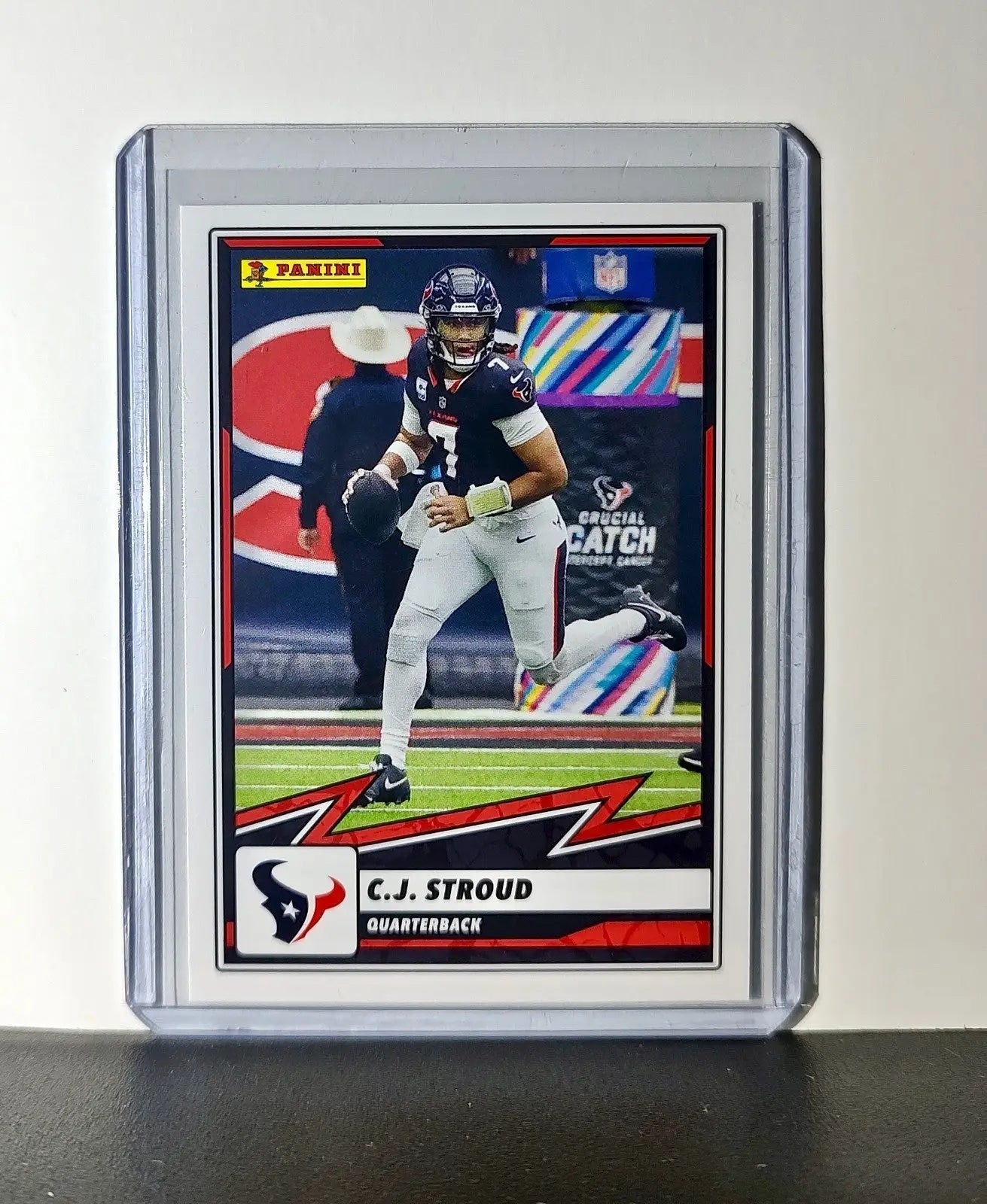C.J. Stroud 2025 Panini NFL #3 Sticker Card Houston Texans