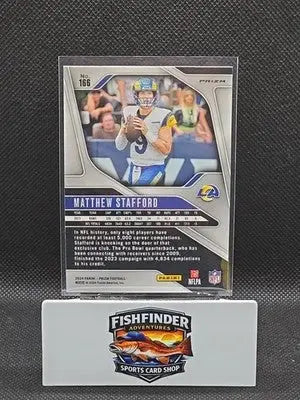 2024 Panini Prizm - Matthew Stafford #166 Silver Prizm - Football Card Single