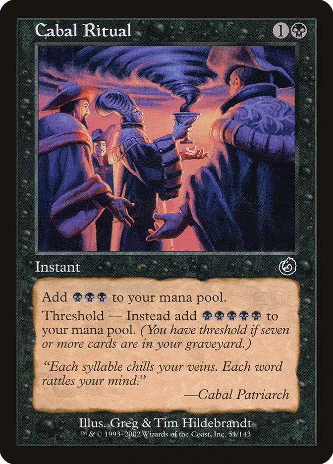 Cabal Ritual [Torment] - Magic Card Single