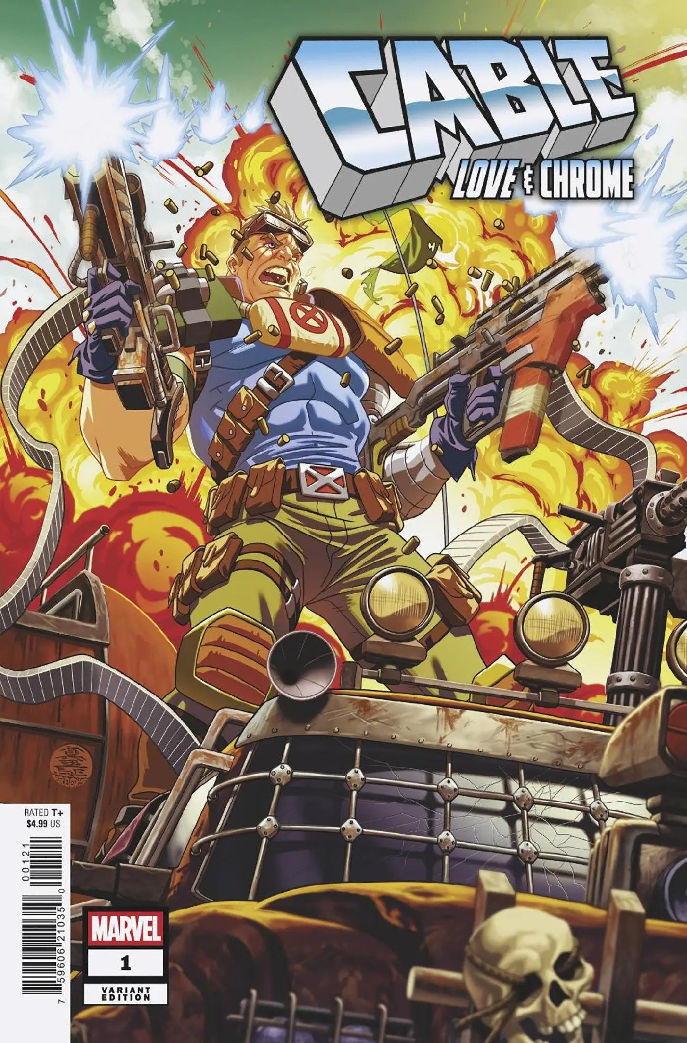 Cable: Love And Chrome #1 Mark Brooks Variant - Comic Book