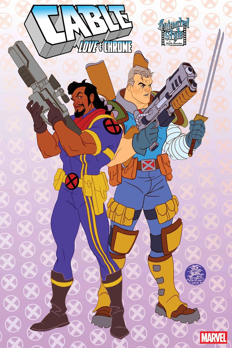 Comic book cover for Cable Love and Chrome #2 by Mark Brooks featuring techno-organic virus