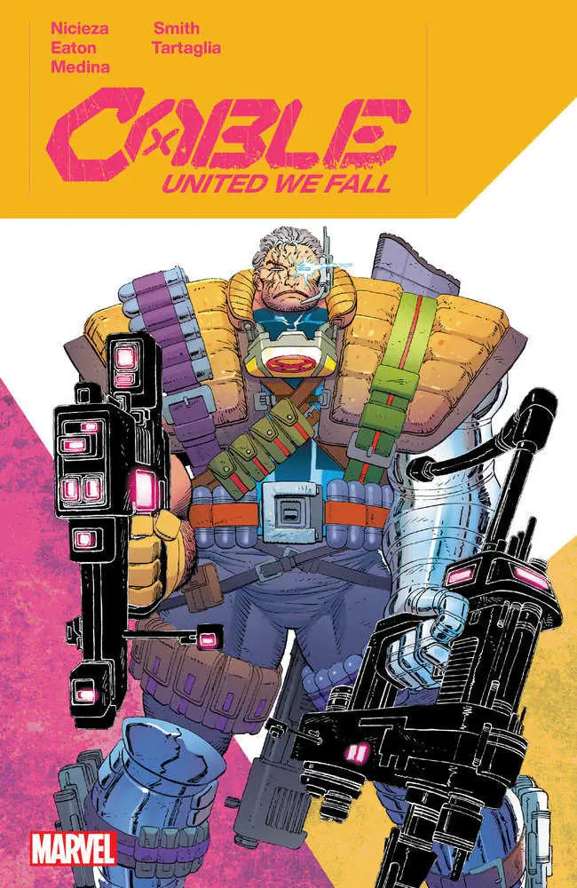 Cable United comic book cover from Cable United We Fall series featuring Cable character