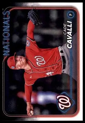 Cade Cavalli 2024 Topps Update #US126 Washington Nationals - Baseball Card Single